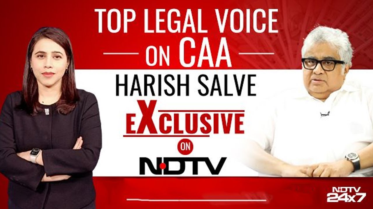 Harish Salve On CAA | 