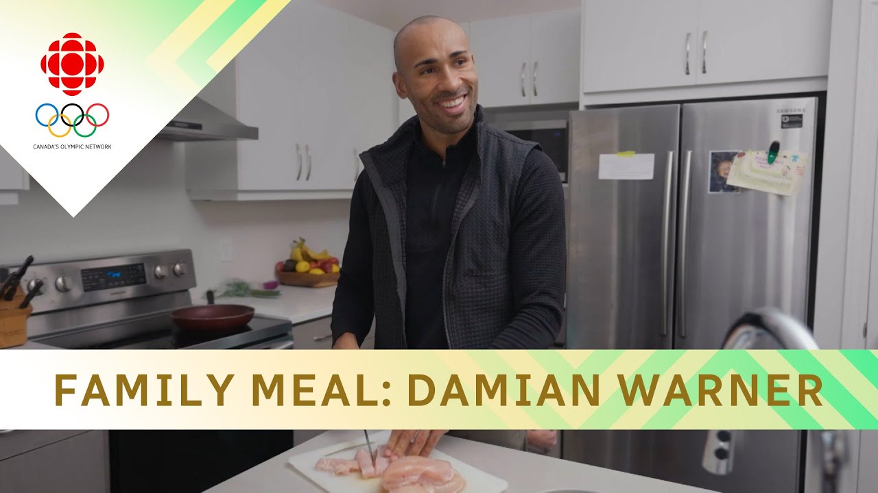 Damian Warner reflects on his family's constant support
