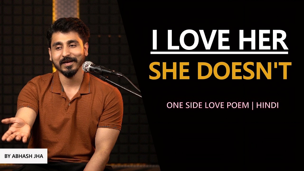 EK TARFA PYAR MUSHKIL HAI 💔 | One Sided Love Poetry | Abhash Jha | Rhyme Attacks