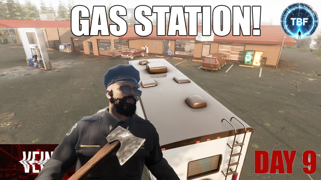 Gas station, Axe Find, and some scares! VEIN Gameplay Early Access