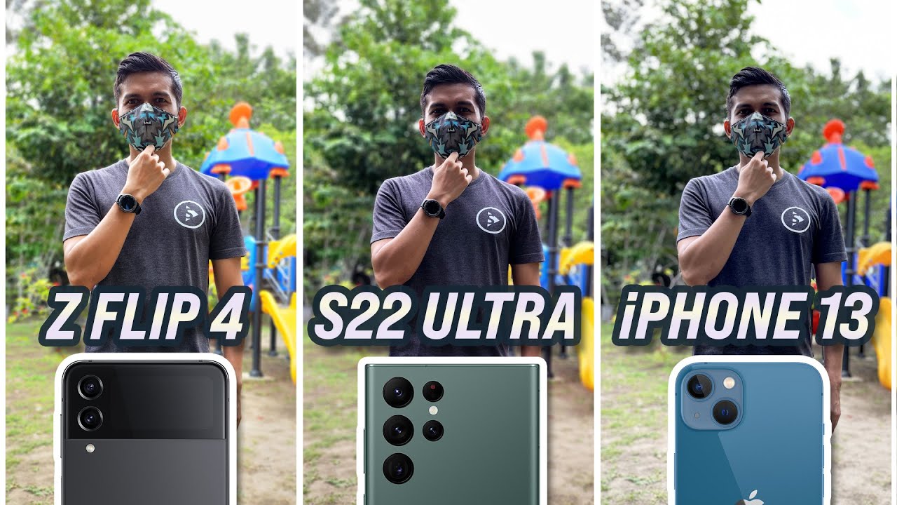 Perbandingan Kamera Samsung Z Flip 4 vs S22 Ultra vs iPhone 13 - Blind Test
