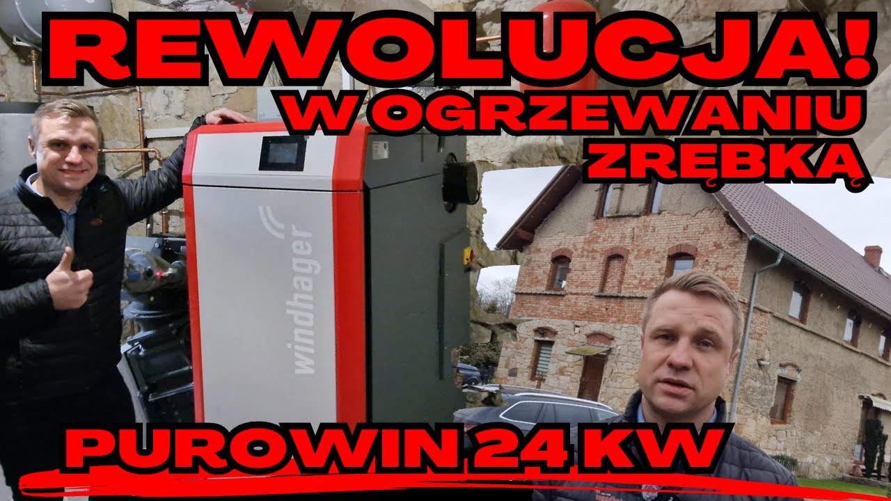 OGRZEWANIE DOMU JEDNORODZINNEGO KOTŁEM NA ZGAZOWANIE ZRĘBKI - JAKI KOCIOŁ KUPIĆ? DOM 400M2 - PUROWIN