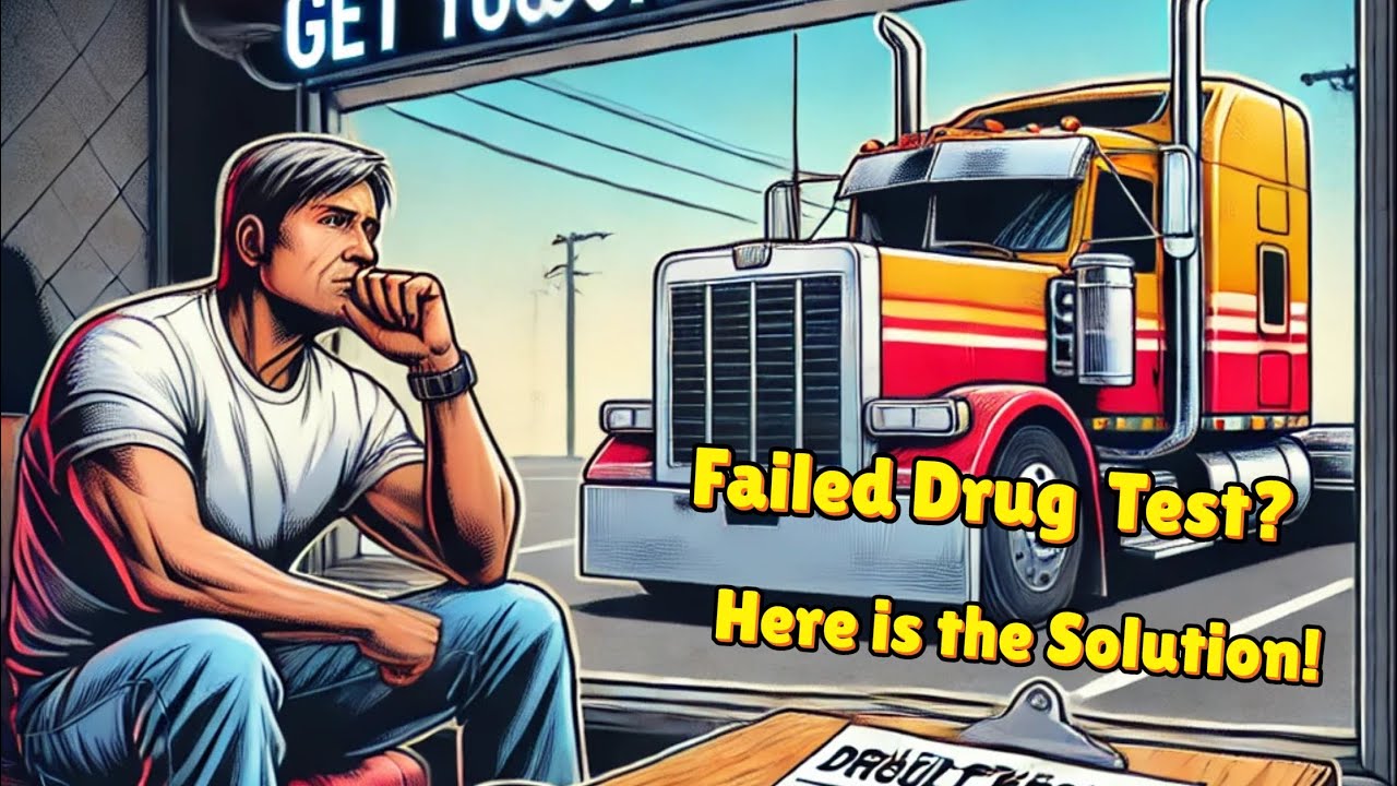You Failed a DOT Drug Test? Here's How to Get Your CDL back