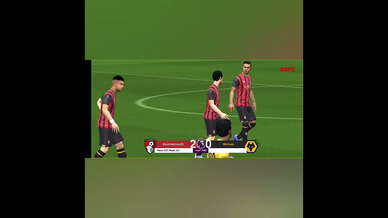 Rayan garante a vitória para Bournemouth com dois gols