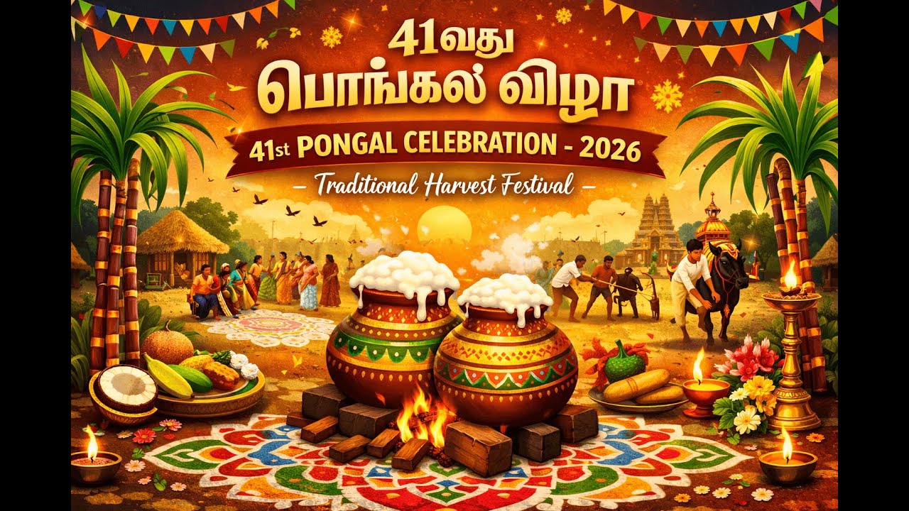41வது பொங்கல் விழா கொண்டாட்டம் 2026 | SSA Celebration |Traditional Games & Culture #pongal #festival