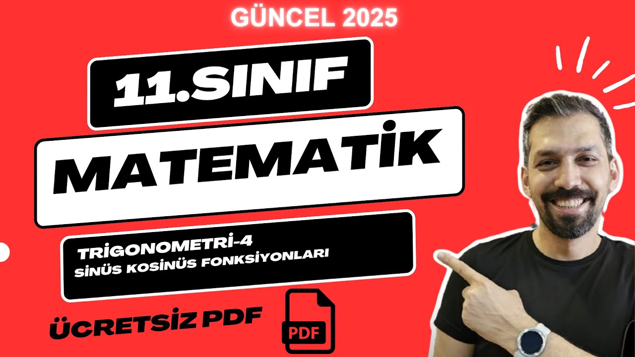 11.SINIF MATEMATİK TRİGONOMETRİ | TRİGONOMETRİK FONKSİYONLAR-1
