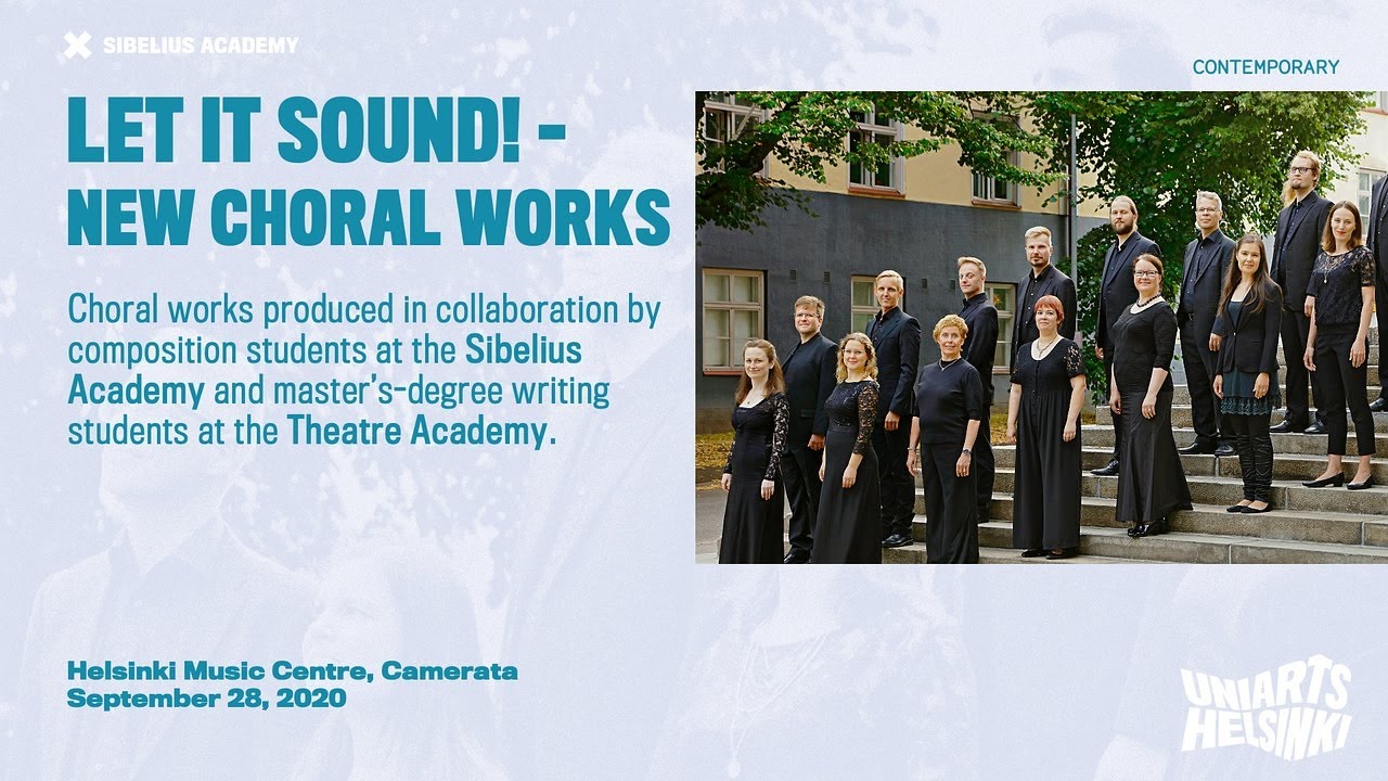 Let it sound! – New choral works