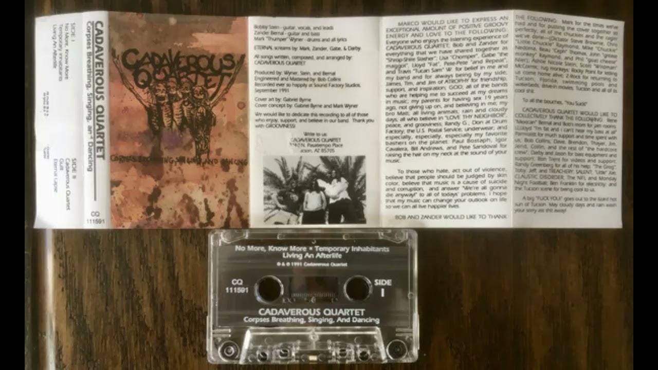 Cadaverous Quartet - Corpses Breathing Singing and Dancing [Full Demo - 1991]