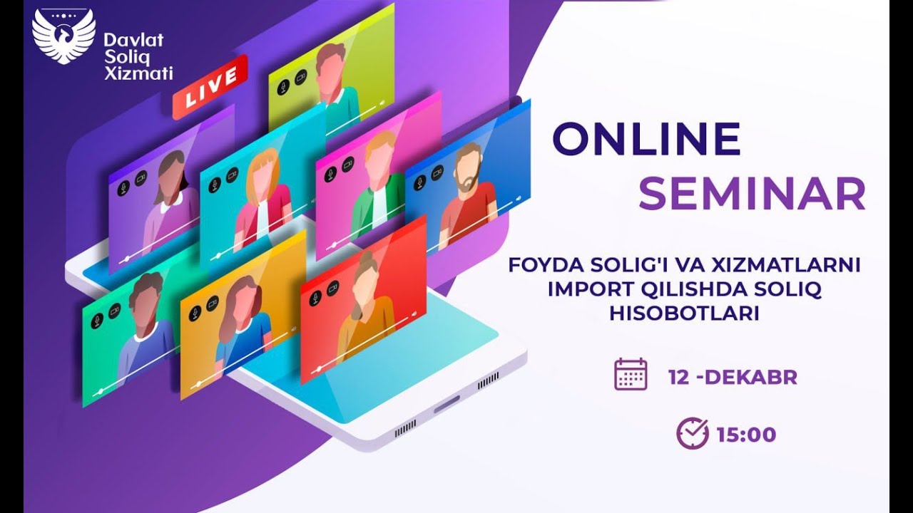 Foyda solig'i va xizmatlarni import qilishda soliq hisobotlari