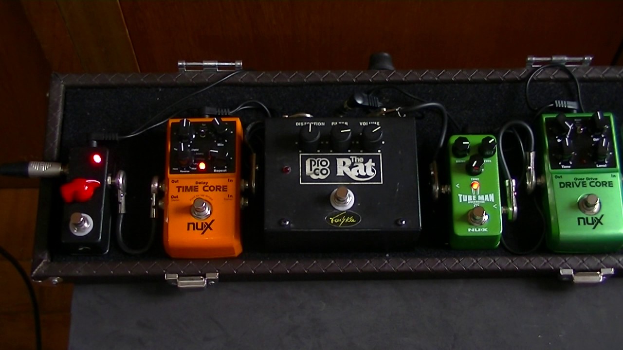 Faiska Borges - Tube Man Overdrive NUX mini pedal