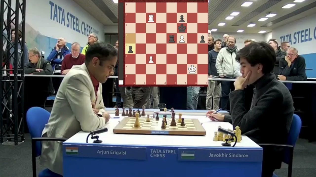 Sindarov Stuns Arjun Erigaisi! | Tata Steel Masters 2026 Round 11 | The Uzbeks Take the Lead! ♟🔥