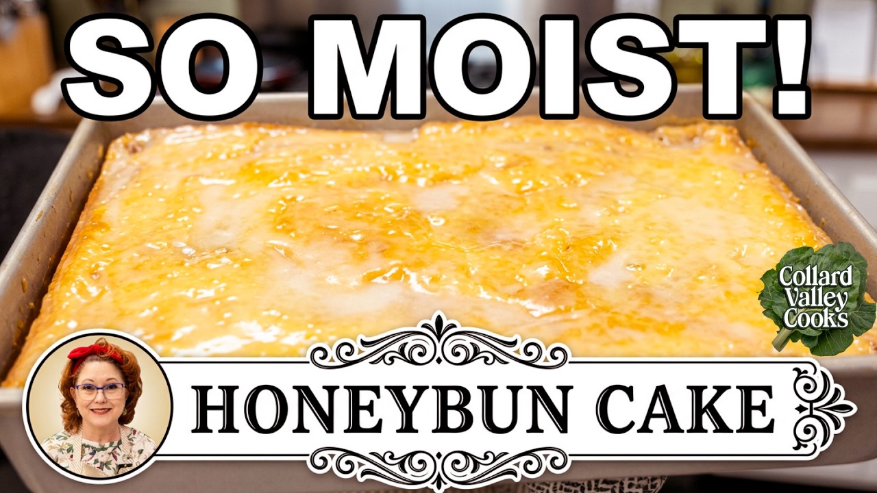 Honeybun Cake - Buttery & Delicious - Mama's Southern Recipes