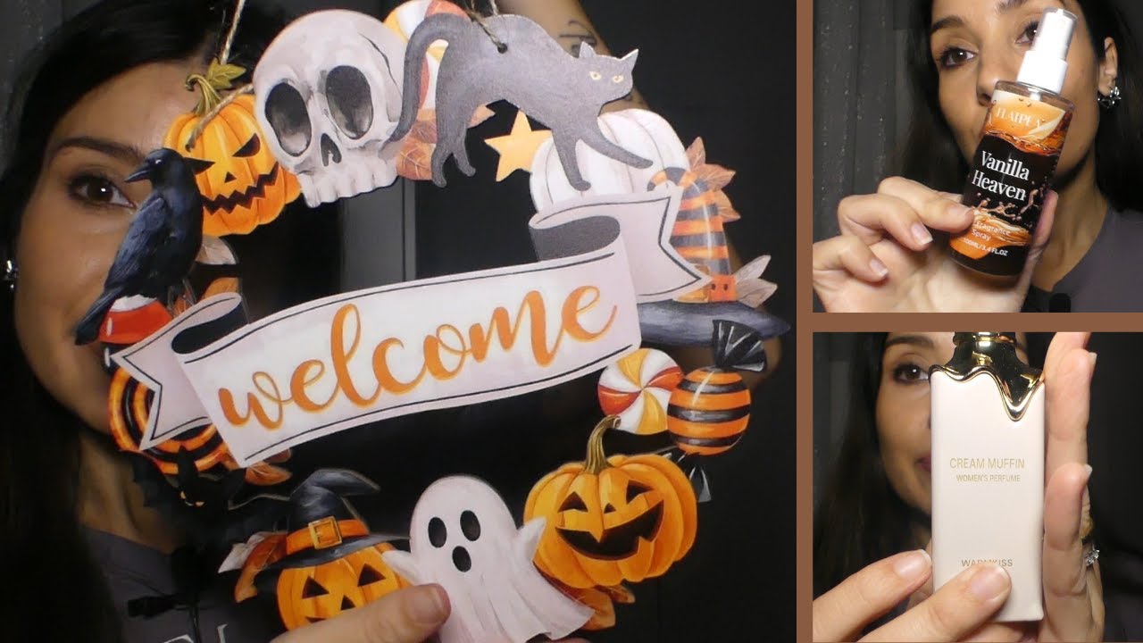 ASMR HOME TOUR HALLOWEEN 🎃| HAUL AUTUNNALE | PROFUMI STUPENDI SU SHEIN 😍