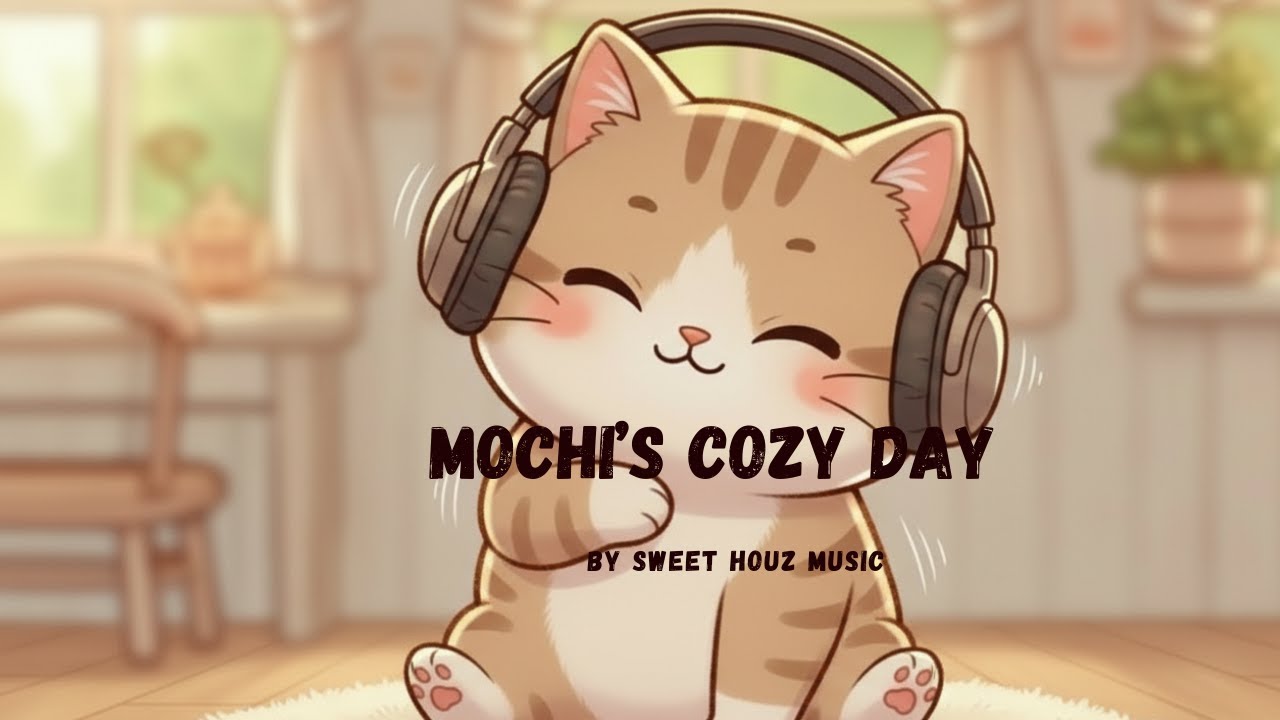 Mochi’s Cozy Day 🐱☀️ | Cute & Happy Music for Relaxing, Study & Work (Full Mix)