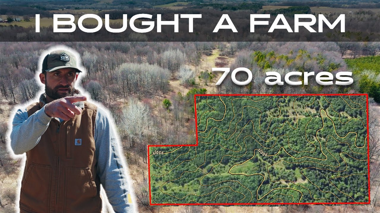 I bought a 70 acre farm in Michigan -- Here's my plans!