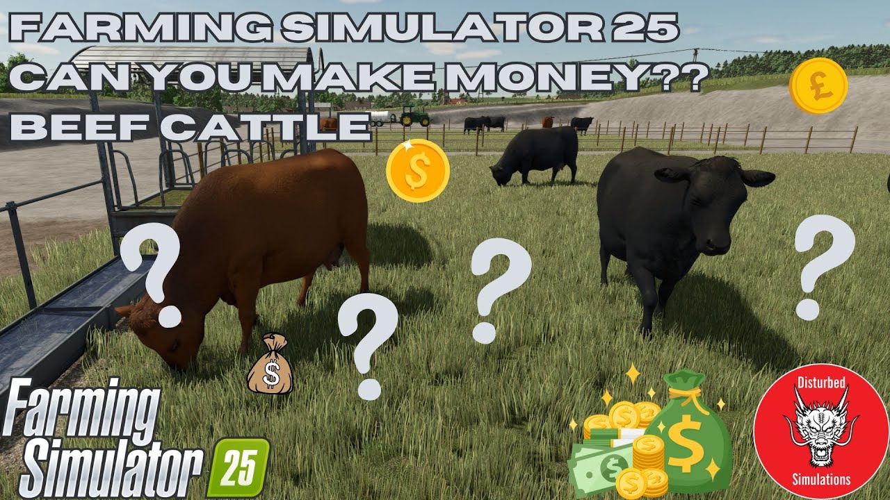 FARMING SIMULATOR 25 | CAN YOU MAKE MONEY | BEEF CATTLE