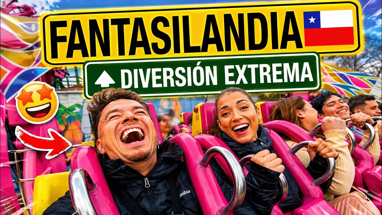 🇨🇱 FANTASILANDIA🎢 El parque más EXTREMO de CHILE 😱 |