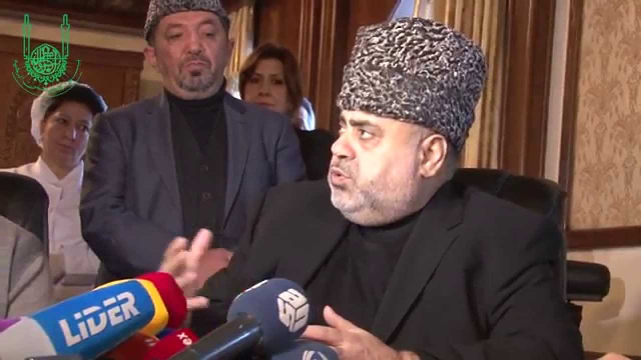 Şeyxülislam həzrətləri Aşura günü ilə bağlı keçirilən qanvermə aksiyasında iştirak etdi, 4.11.2014