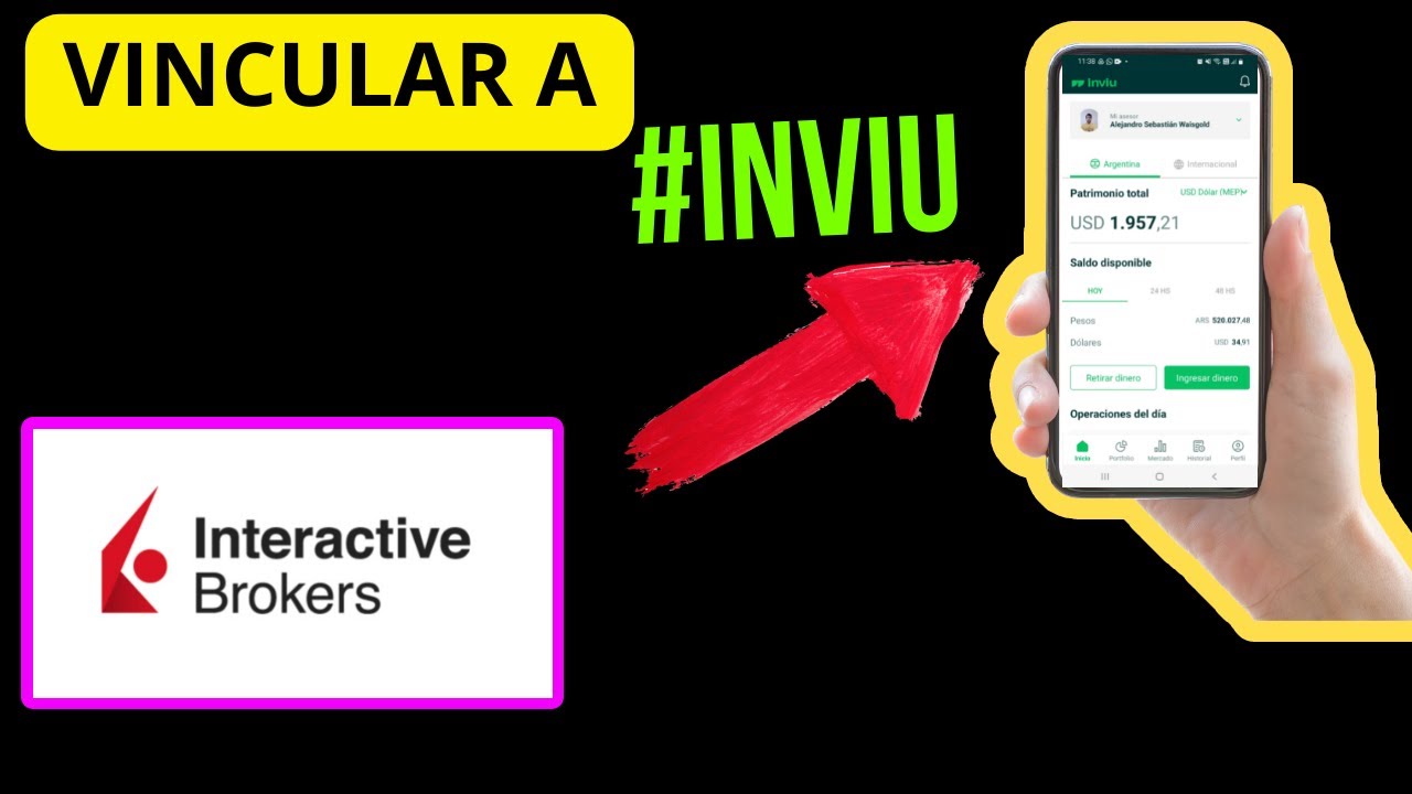 🤝C&oacute;mo vincular la cuenta de INTERACTIVE BROKERS con INVIU 2023? ✅ IBKR Asesor Inviu