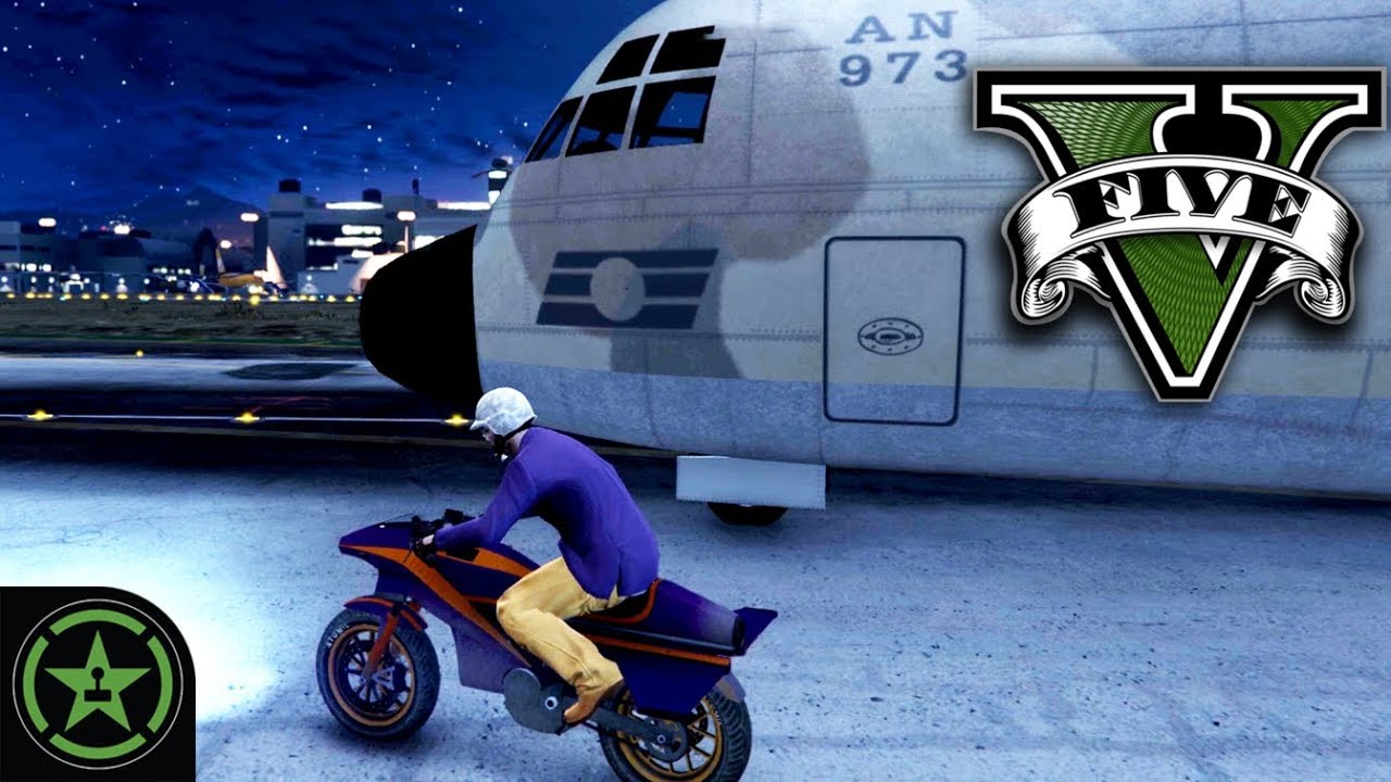 Let's Play - GTA V - Risky Rocket Runway