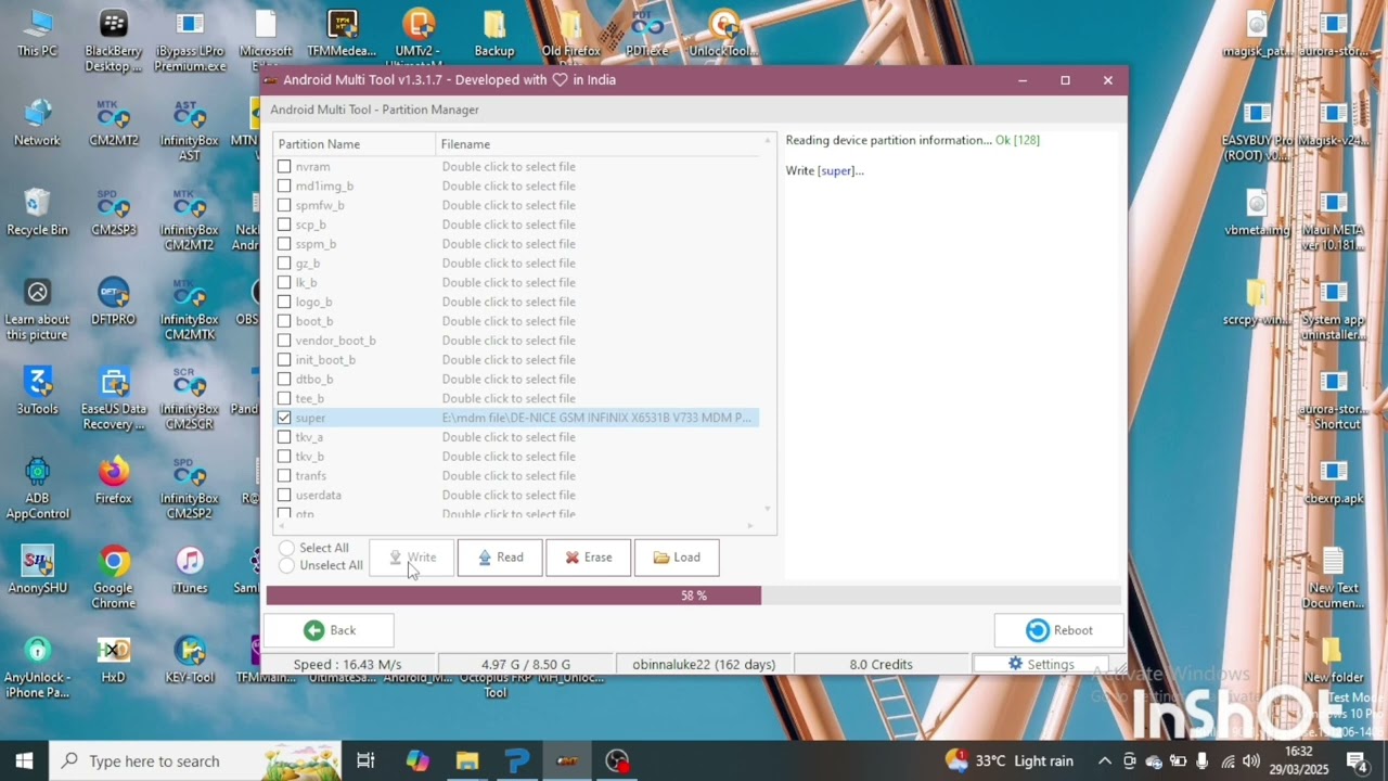 Infinix hot 50 pro plus x6880 permanent mdm easybuy solution with plugin removed, no relock.