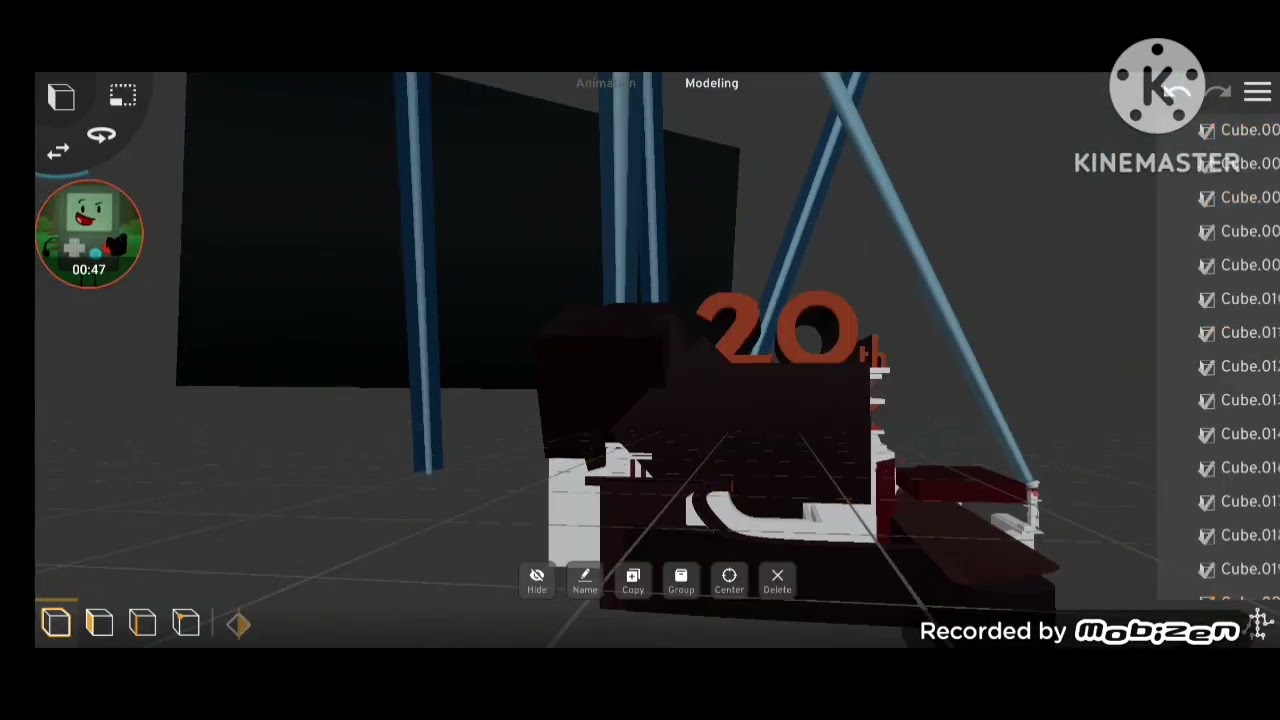 Day 1 Of Making 20th Century Fox 1981-1994 Logo Remake In Prisma3D