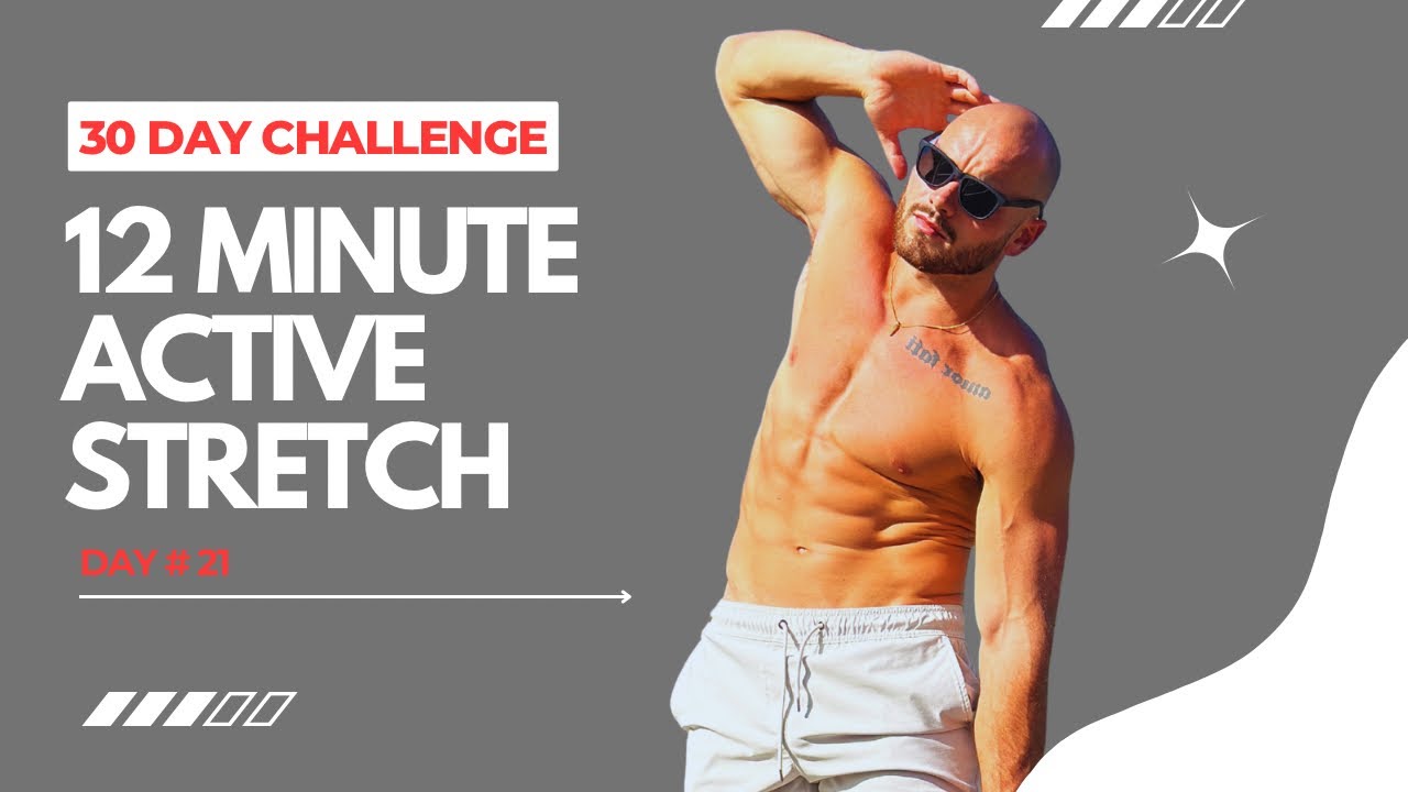 12 MIN ACTIVE RECOVERY & STRETCH — Day 21 of 30 Days to Stronger You Challenge