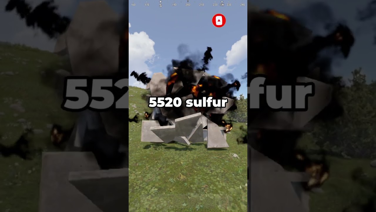 THE CHEAPEST WAY TO BREAK A STONE WALL IN RUST #rust