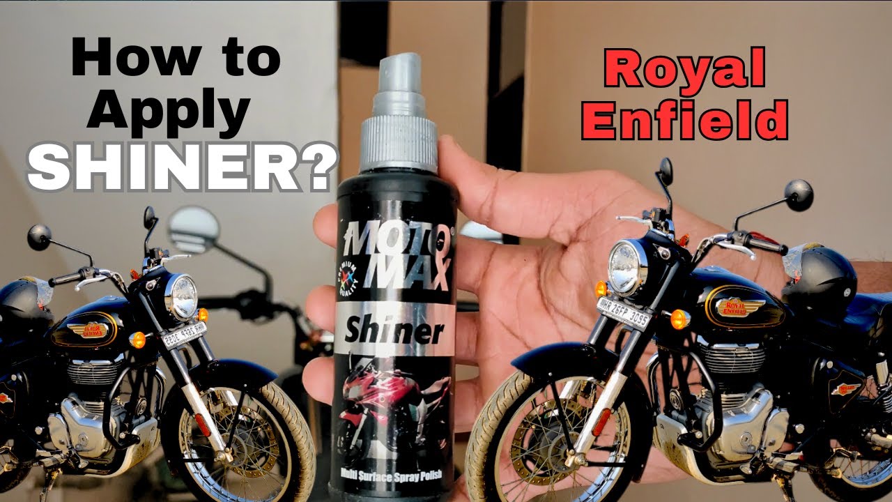 “How to Apply Shiner on Royal Enfield (Complete Step-by-Step Guide | No Damage)”