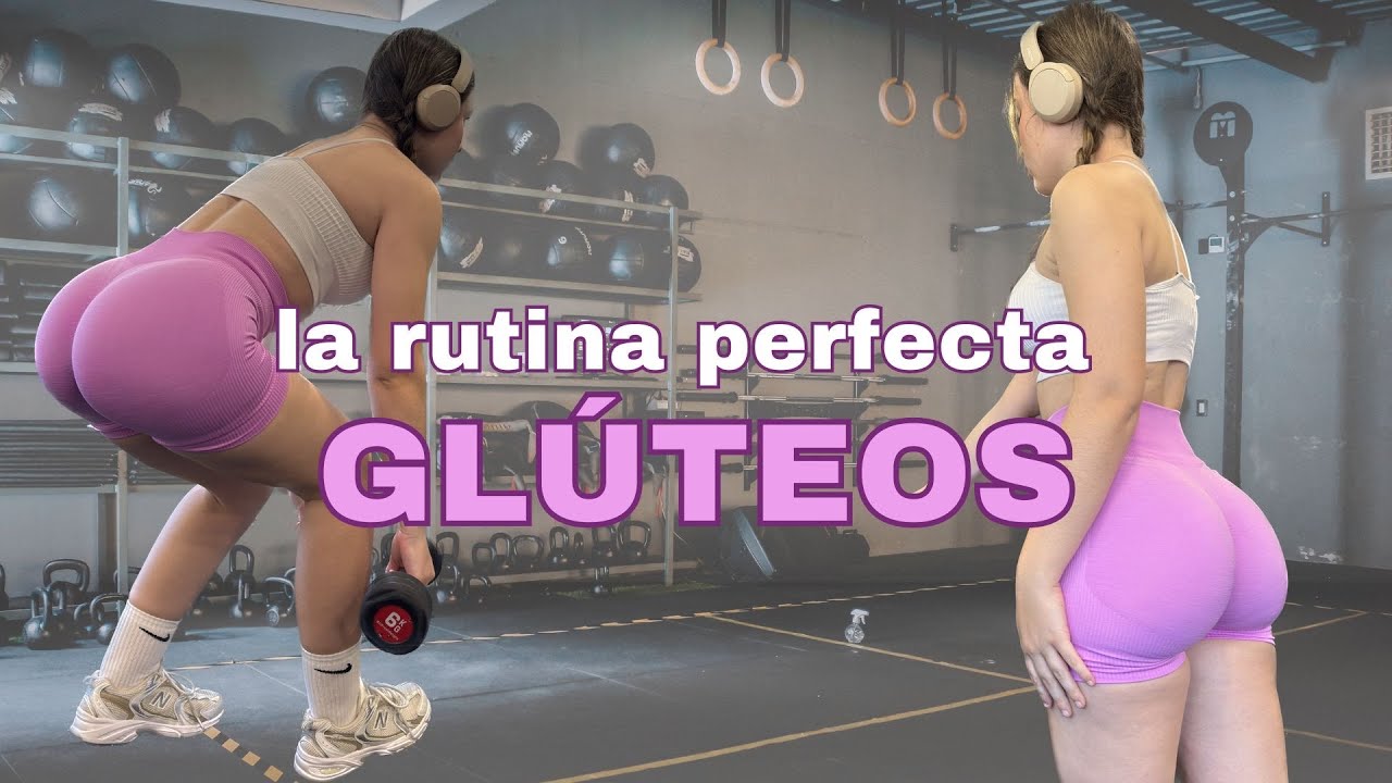Rutina para aumentar GLÚTEOS en gimnasio🍑✨