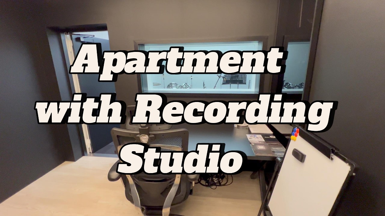 Two for Under $1200: Apartment with Recording Studio Tour | Osaka, Japan