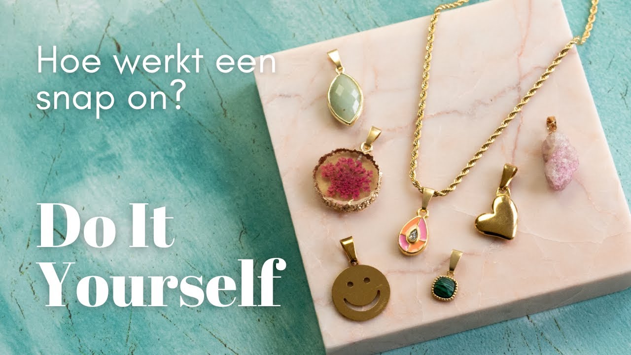 Hoe maak je een bedel aan een ketting? - Snap on gebruiken - verwisselbare bedels