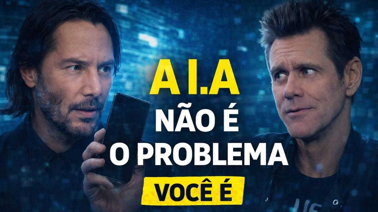 A Inteligência Artificial NÃO Vai Te Substituir (Mas o Medo Vai)
