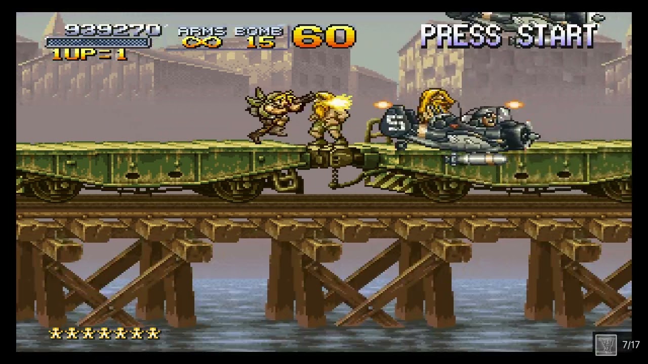 Metal Slug X  Playthrough (Playstation 1)  | 1080p | Playing with Achievements on RetroArch