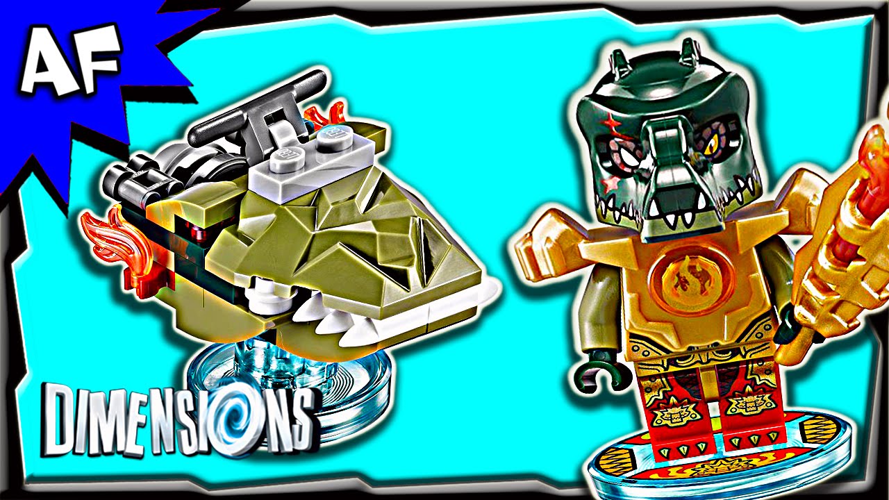 Lego Dimensions CRAGGER Fun Pack 3-in-1 Build Review 71223