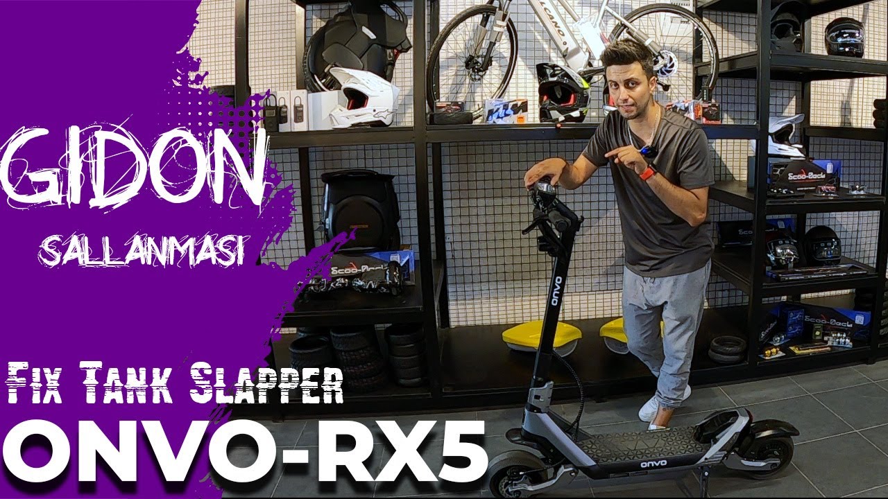 Onvo RX-5 Gidon Sallanmasına ÇÖZÜM! | RX-5 Tank Slapper Fix