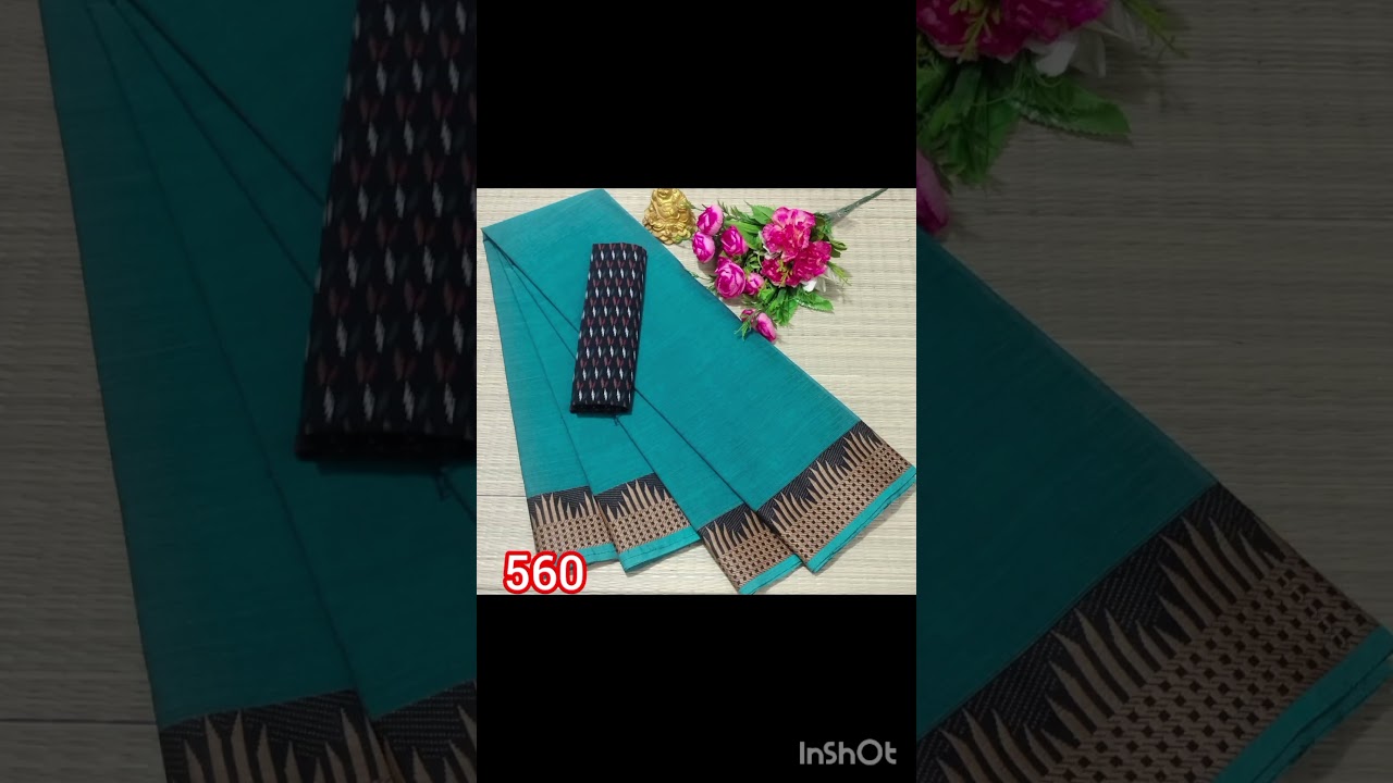 🌷🌸🦚 Chettinad cotton Sarees 🌸🌷🦚#saree#purecotton #viralshort ☎️9042244261