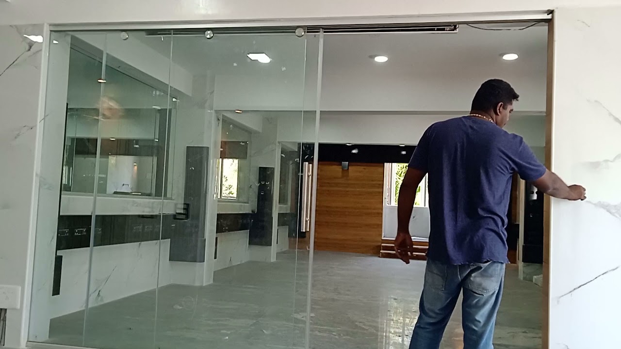 Automatic Sliding Glass Door - Salem, Coimbatore & Tamilnadu:+91-9789625966
