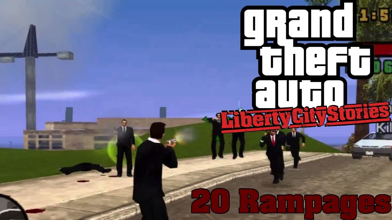 GTA: Liberty City Stories (PSP Emu) - Rampages