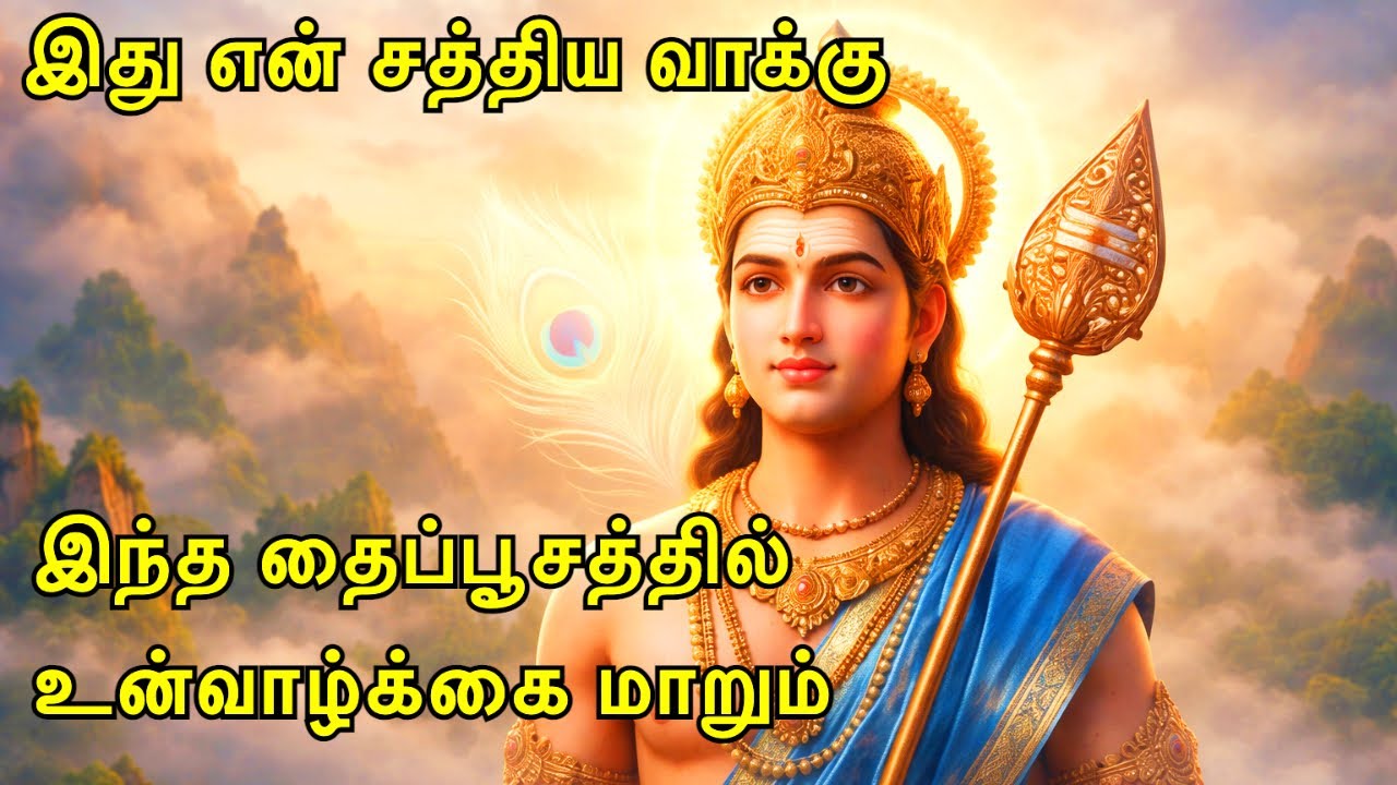 இந்த தைபூசம் உன் வாழ்வில் பெரிய திருப்புமுனையை ஏற்படுத்தும்  ,இது என் சத்திய வாக்கு #thaipoosam