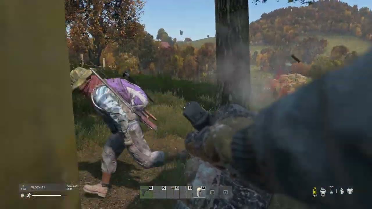 Pure panic. DayZ