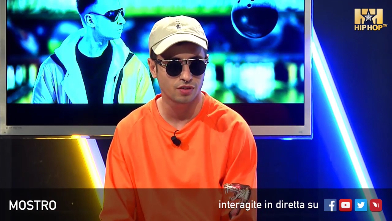 MOSTRO LIVE SU HIP HOP TV 🎳👊🏻📲