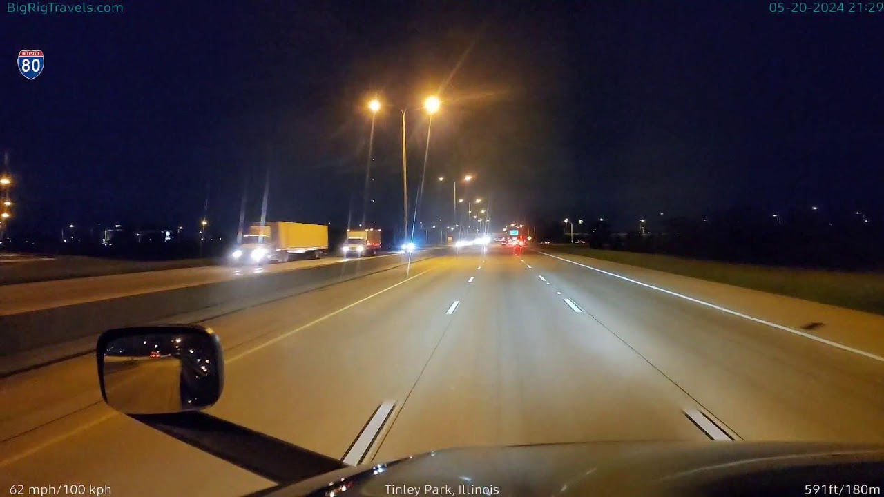 BigRigTravels Live traveling from Iowa to Gary Indiana