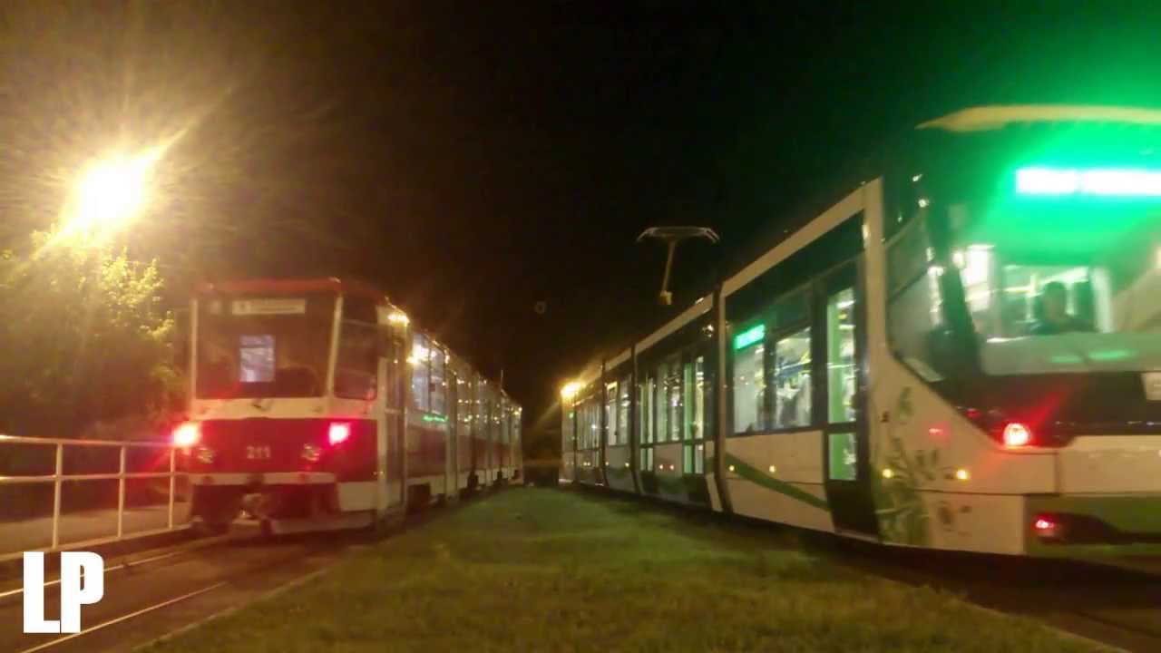 Škoda 26THU3 pályabejárása Miskolcon / New Škoda tram first run in Miskolc