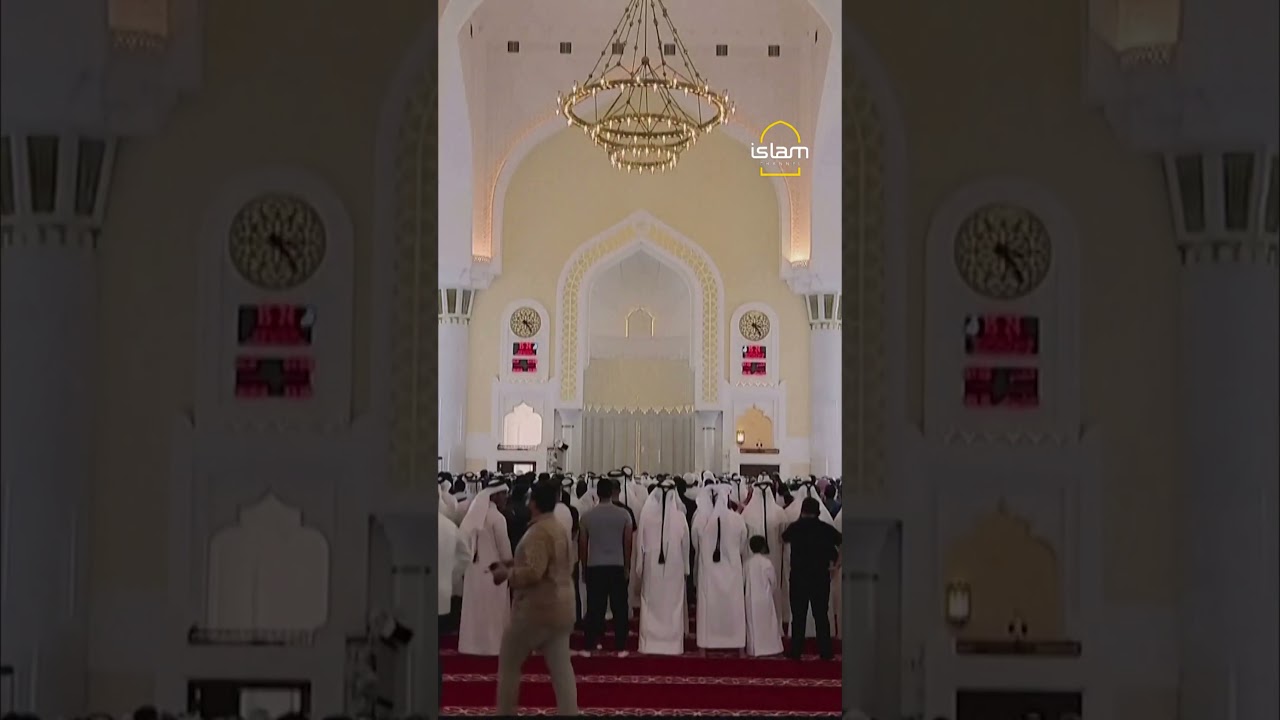 Funeral prayer for Israeli strike martyrs in Qatar