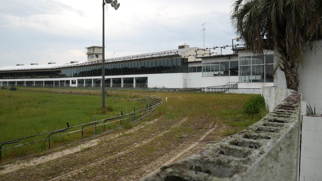 Abandoned Greyhound Dog Race Track (Dog Racing banned in Florida)