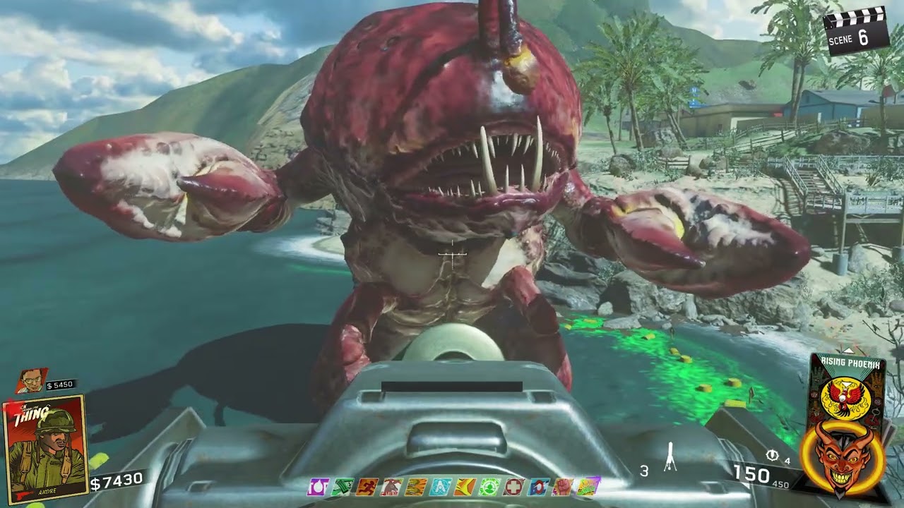 Crog-Zilla Boss Fight | Attack of the Radioactive Thing | Infinite Warfare Zombies