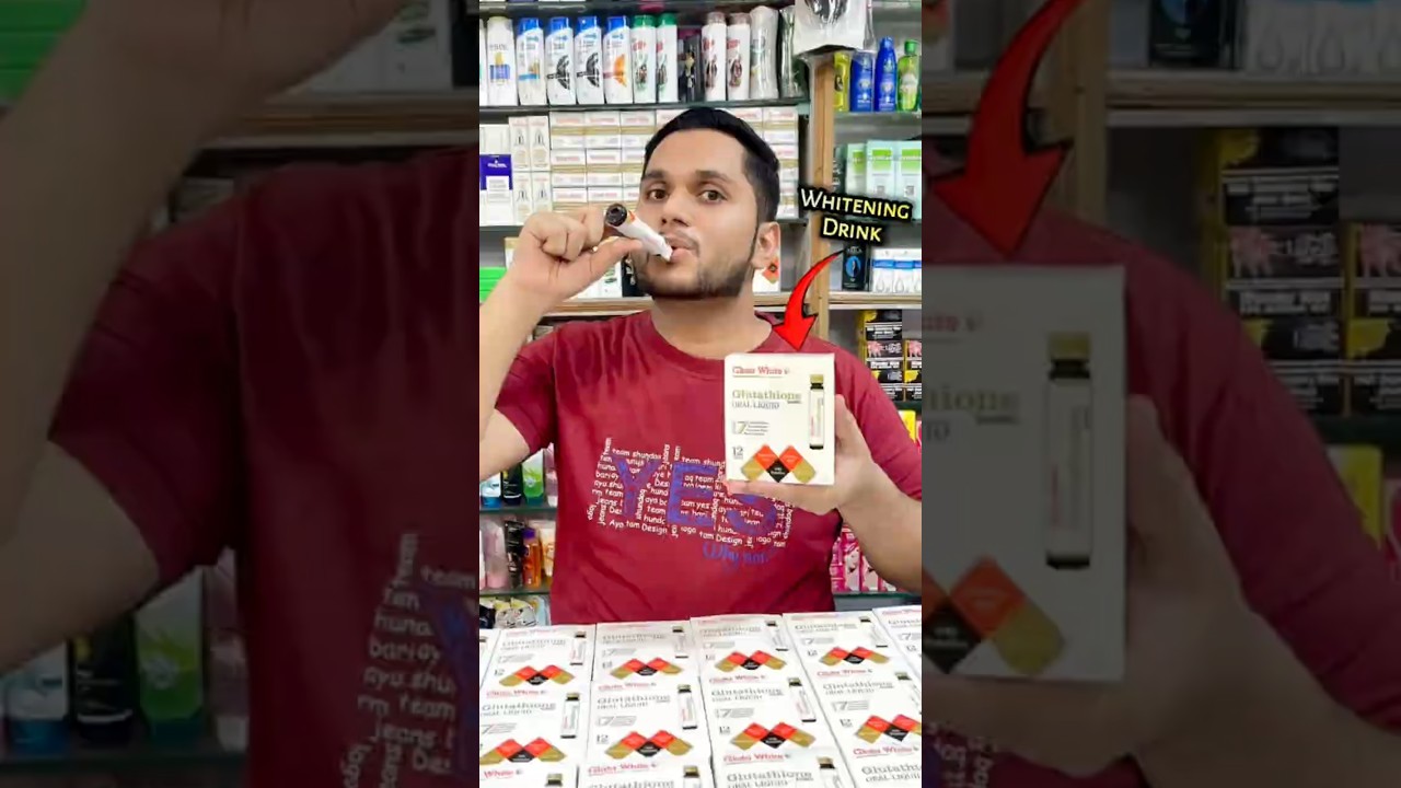 Gluta White Oral Liquid Shot Review | Glutathione Oral Liquid price