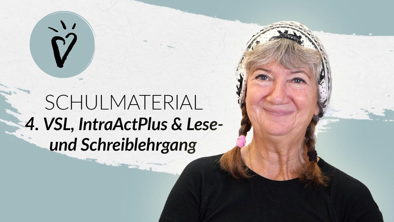 Schulmaterial für Kinder mit Förderbedarf Teil 4 - Lesen und Schreiben