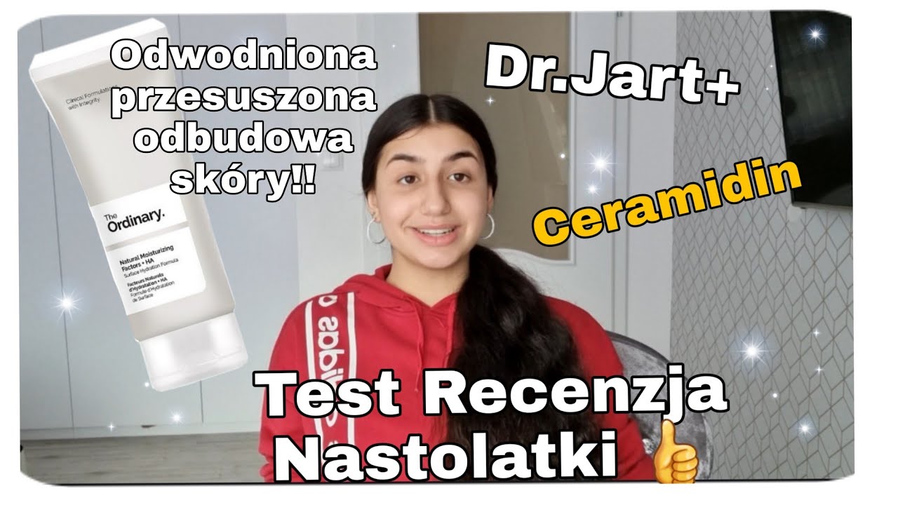 Recenzja/Test Dr.Jart + Ceramidin 🤍The Ordinery Krem Nastolatka POLECA 👍